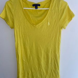 Yellow Polo Ralph Lauren Tee